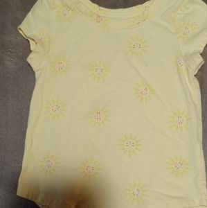 Toddler girls short sleeve shirt